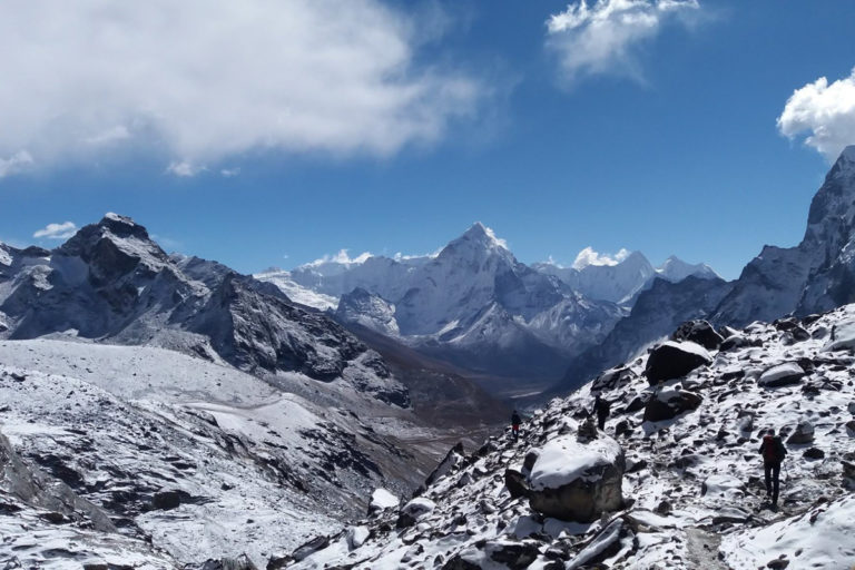 Lire la suite à propos de l’article Camp de base de l’Everest depuis Phaphlu en 18 jours