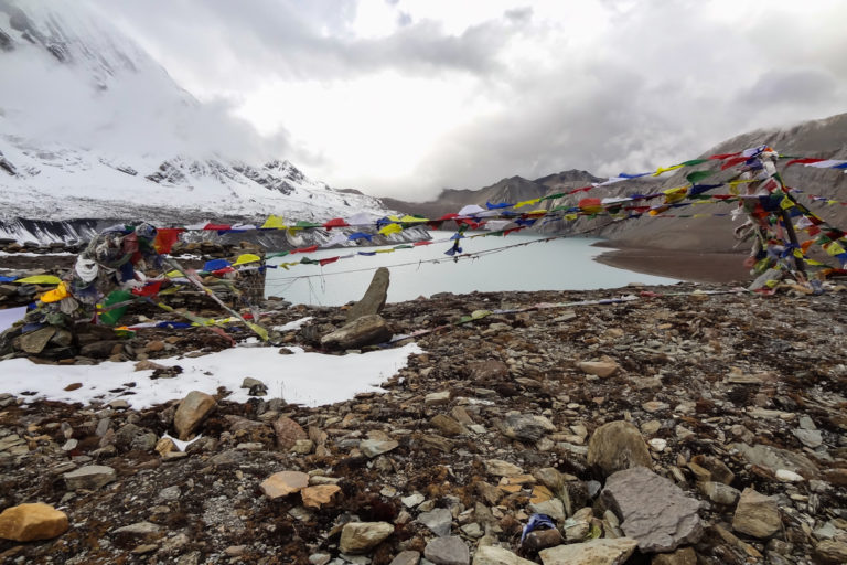 Lire la suite à propos de l’article Tour des ANNAPURNAS (5416m) par le Lac de Tilicho (4920m) jusqu’à JOMOSOM en 14 jours